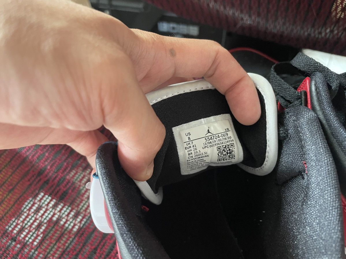 Nike Nike AJ mid 1 chicago toe size 8 Size US 8 / EU 41 - 10 Thumbnail