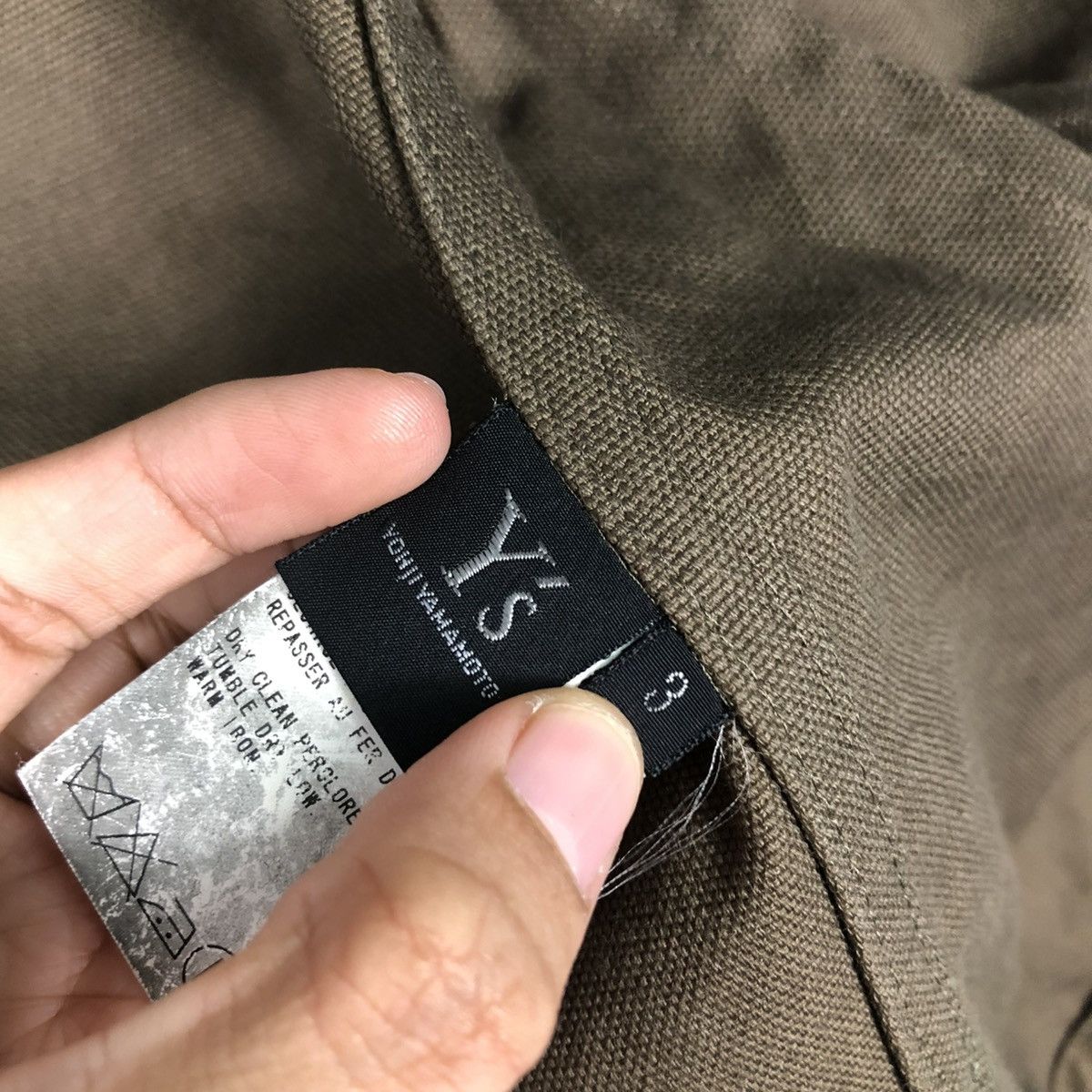 Yohji Yamamoto 🔥VINTAGE CROPPED CHORE JACKET Y’S YOHJI YAMAMOTO Size M / US 6-8 / IT 42-44 - 20 Thumbnail
