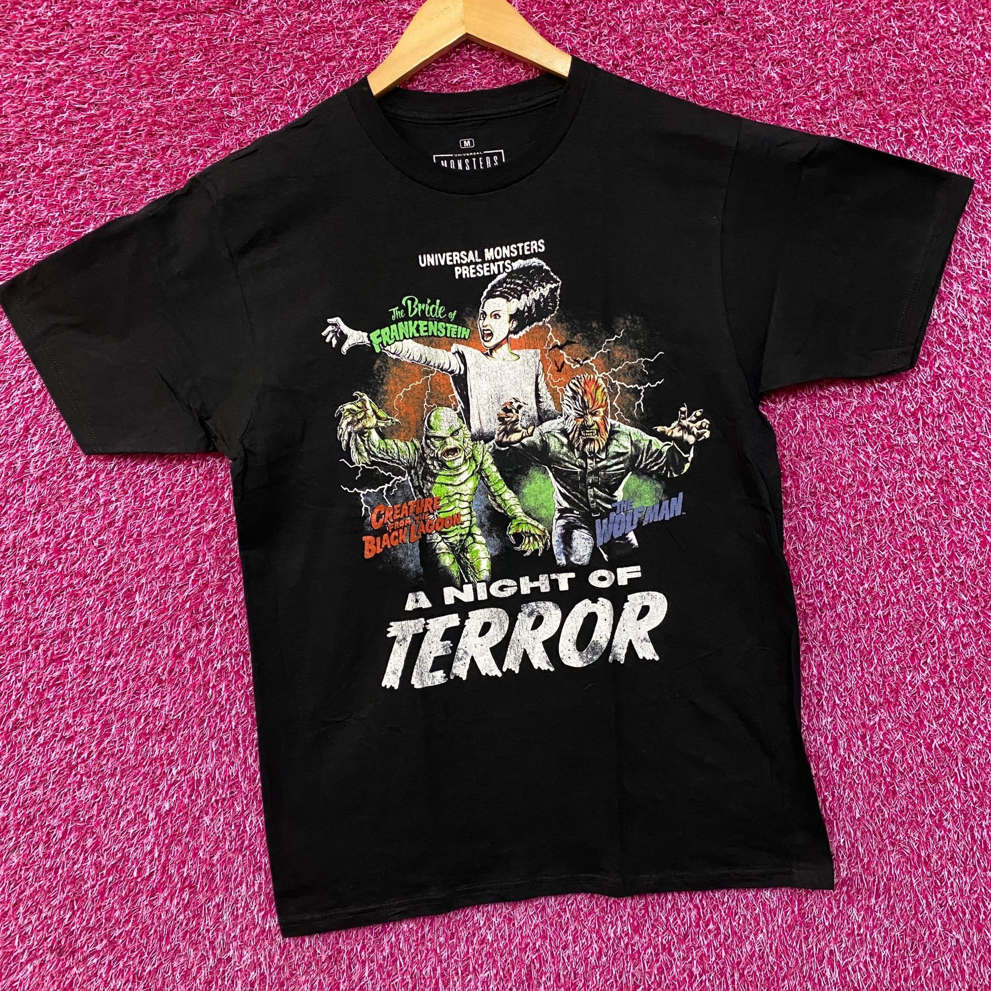 Ripple Junction Universal Monsters A Night Of Terror T-Shirt Medium Size US M / EU 48-50 / 2 - 3 Thumbnail