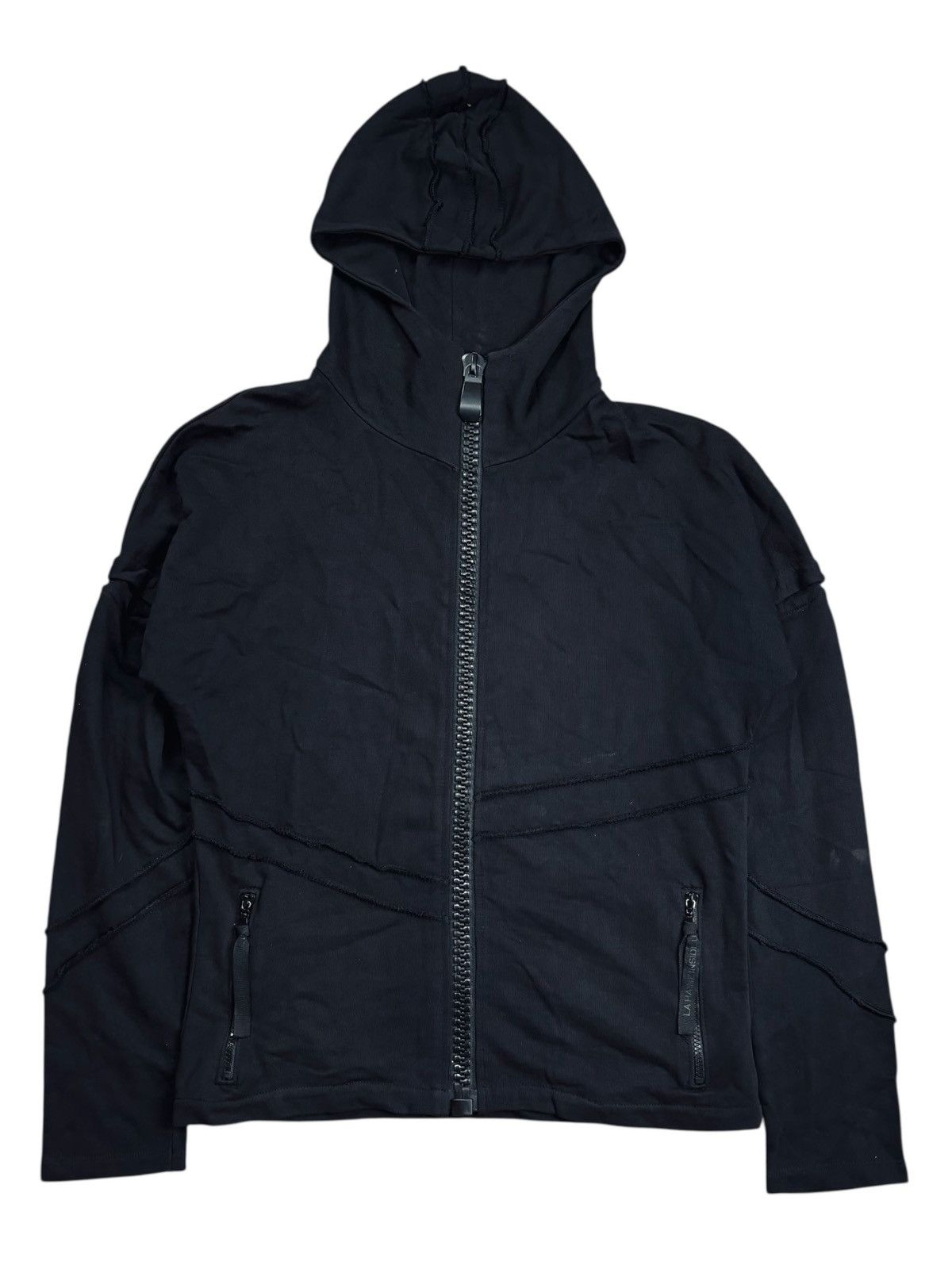 Ekam 2000s LA HAINE INSIDE US - Vkei Style 2 Way Zip Hoodie Size US M / EU 48-50 / 2 - 2 Thumbnail