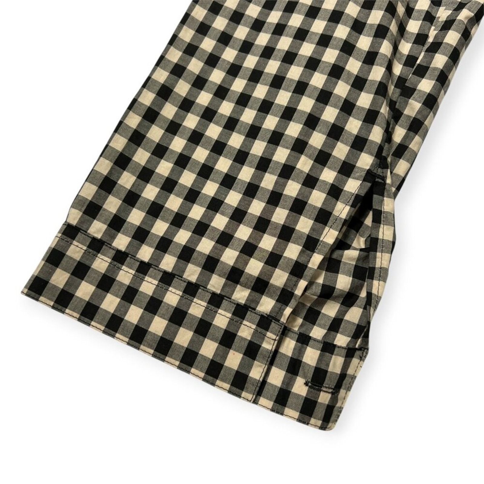 Nicholas Daley Nicholas Daley Two Pocket Gingham Cotton Shirt M NWT Size US M / EU 48-50 / 2 - 8 Thumbnail