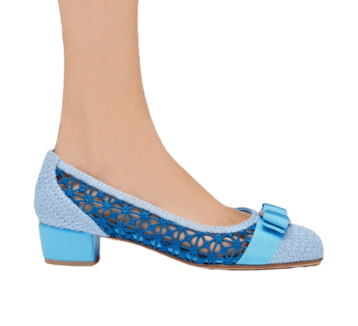 o1s1rm0924 Vara Bow Pump in Azure