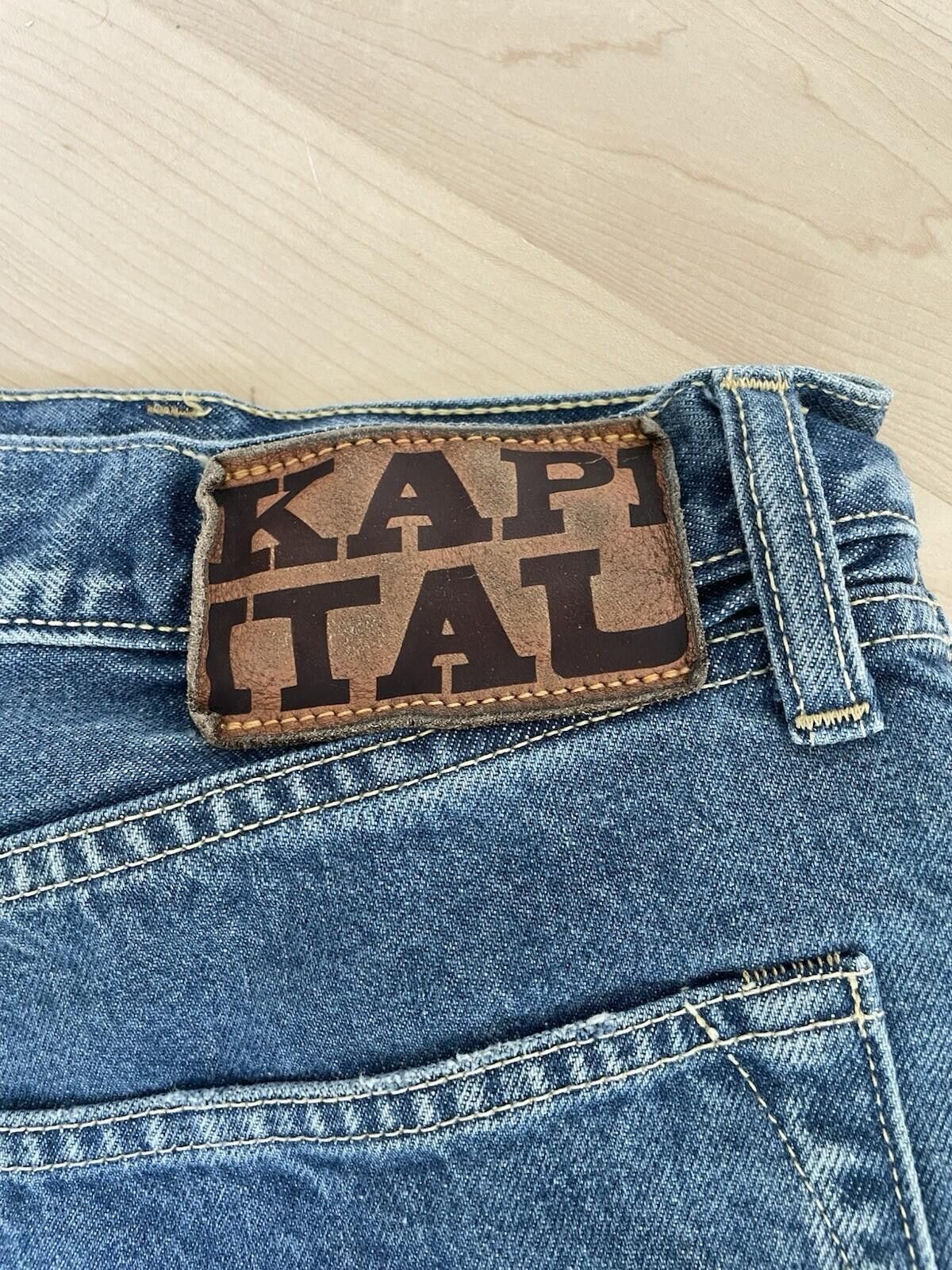 Kapital Kapital Denim 5P MONKEY CISCO Light Wash 34 Jeans Size US 34 / EU 50 - 3 Thumbnail