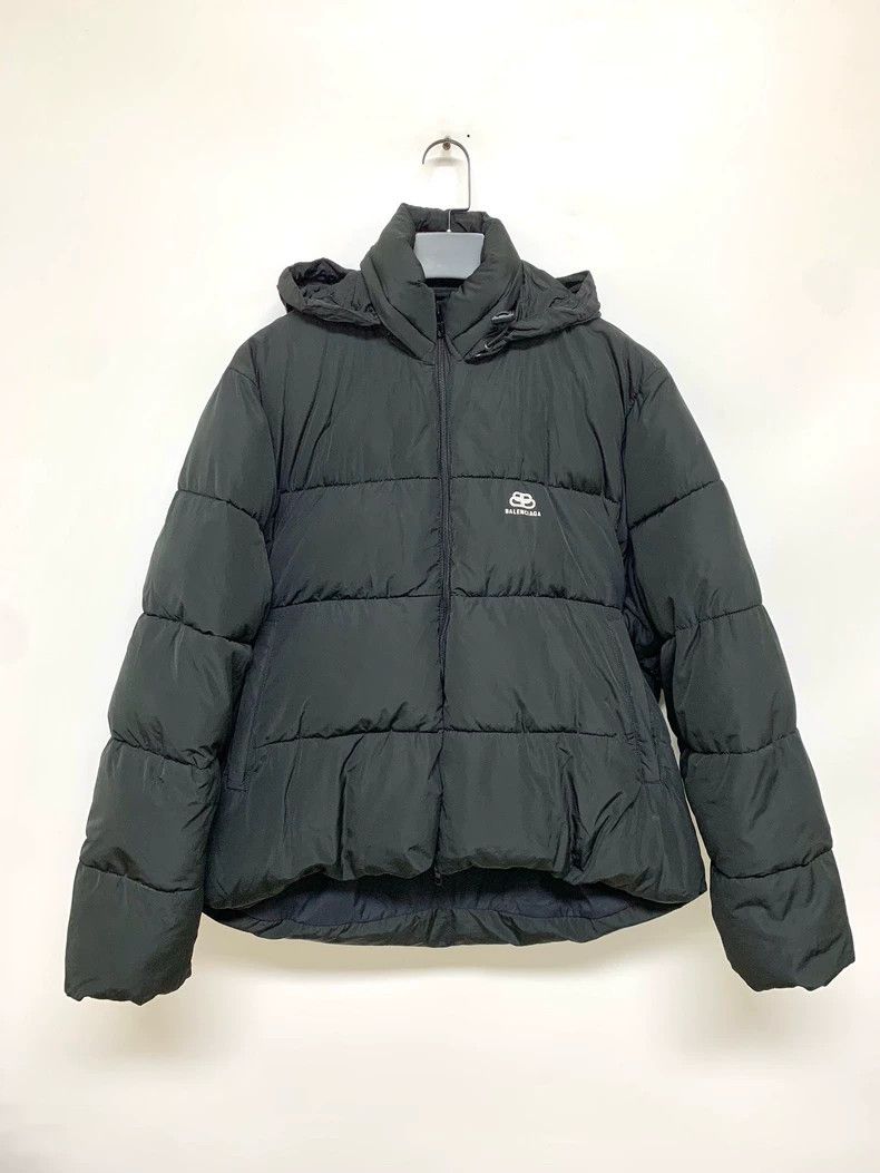 Balenciaga Balenciaga size 38 Black Cotton Coat Jacket Size S / US 4 / IT 40 - 1 Thumbnail