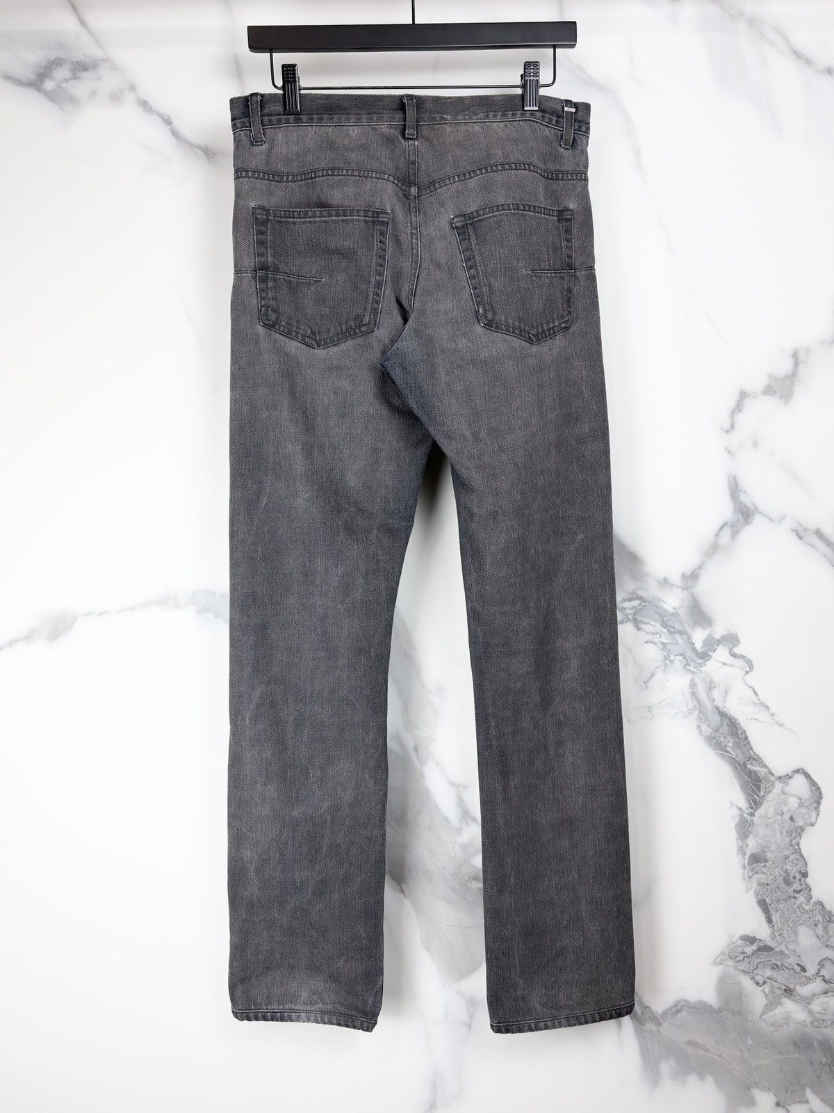 Dior Dior Homme Hogwash Gray Overdye Denim Jeans KVA Size US 31 - 2 Thumbnail