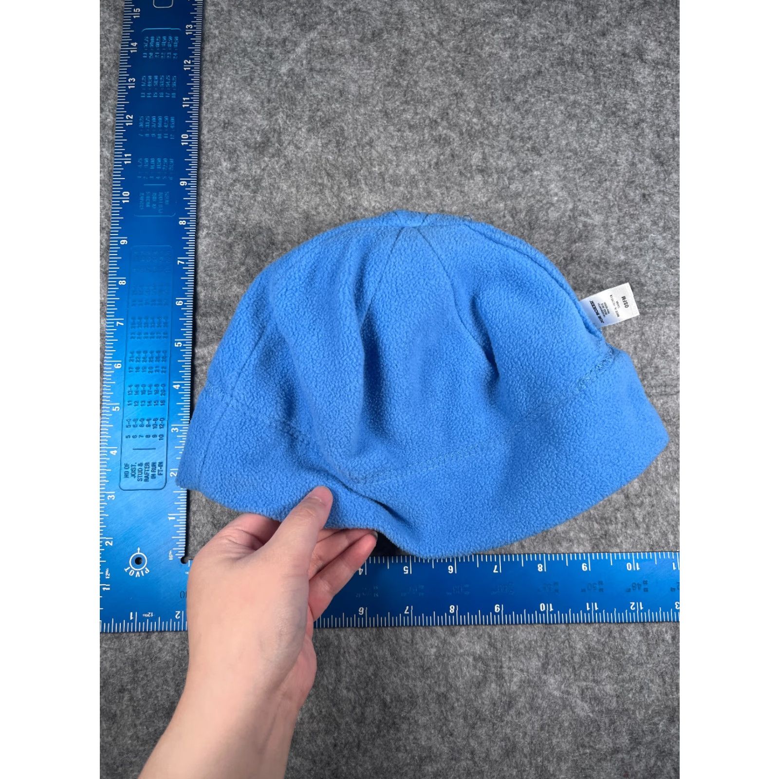 Joe Boxer Joe Boxer Beanie Adult One Size Blue Knit Polyester Fleece Ski Pom Hat Unisex Adults Beanie Winter 90s Outdoor Mens Womens Boys Girls Size 44L - 6 Thumbnail