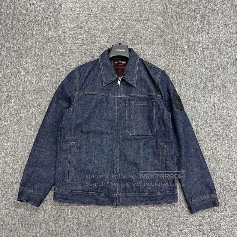 Alexander McQueen Alexander Mcqueen SizeOS Skull embroidered denim jacket Size US M / EU 48-50 / 2 - 1 Thumbnail