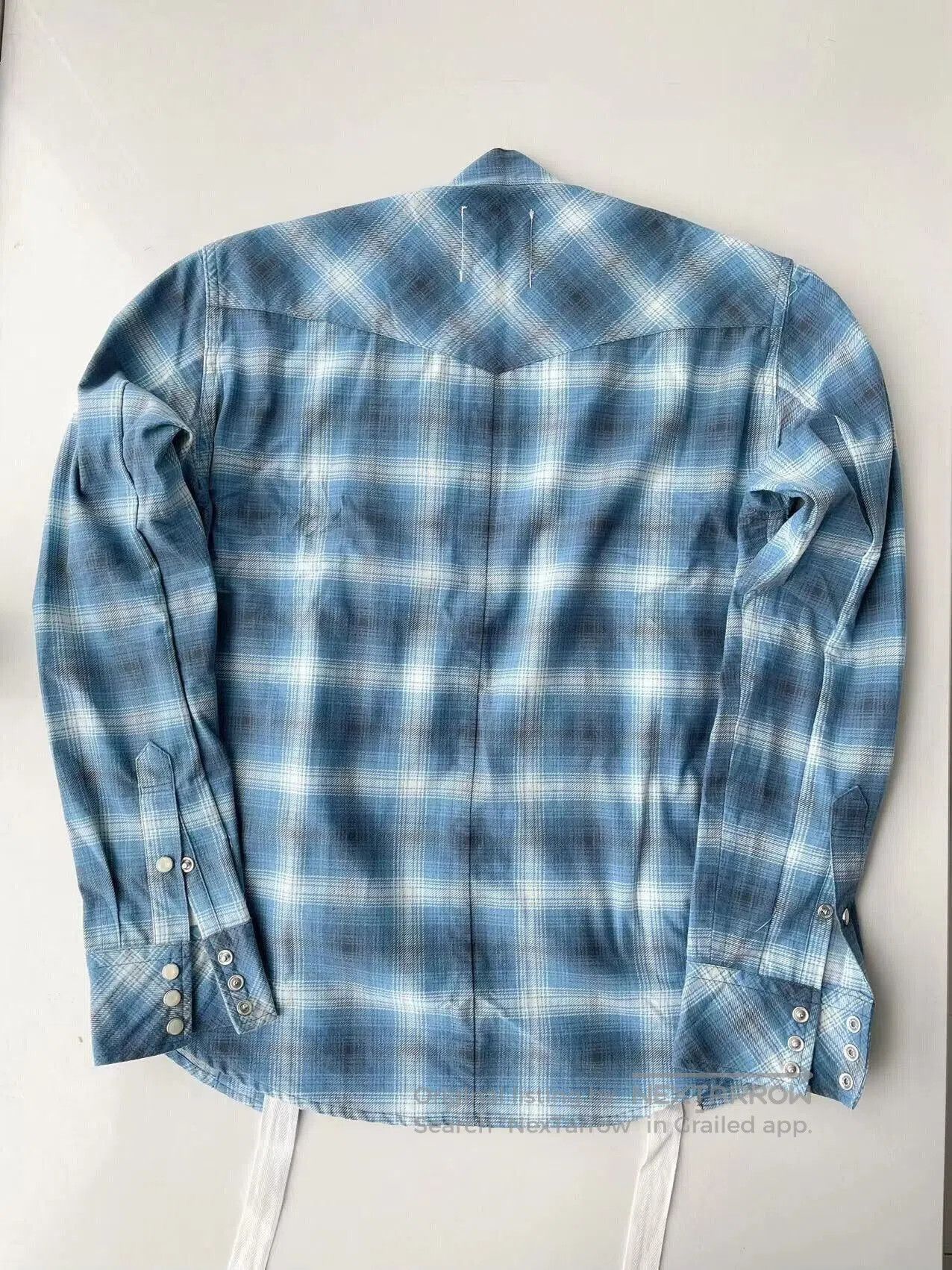 Takahiromiyashita The Soloist. Takahiro Miyashita Plaid Robe Coat. Size US M / EU 48-50 / 2 - 5 Thumbnail