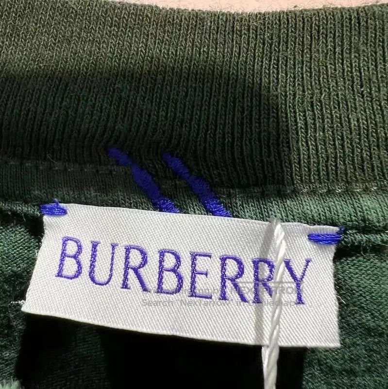 Burberry Burberry Green Cotton Short Sleeve T. Size US XS / EU 42 / 0 - 3 Thumbnail