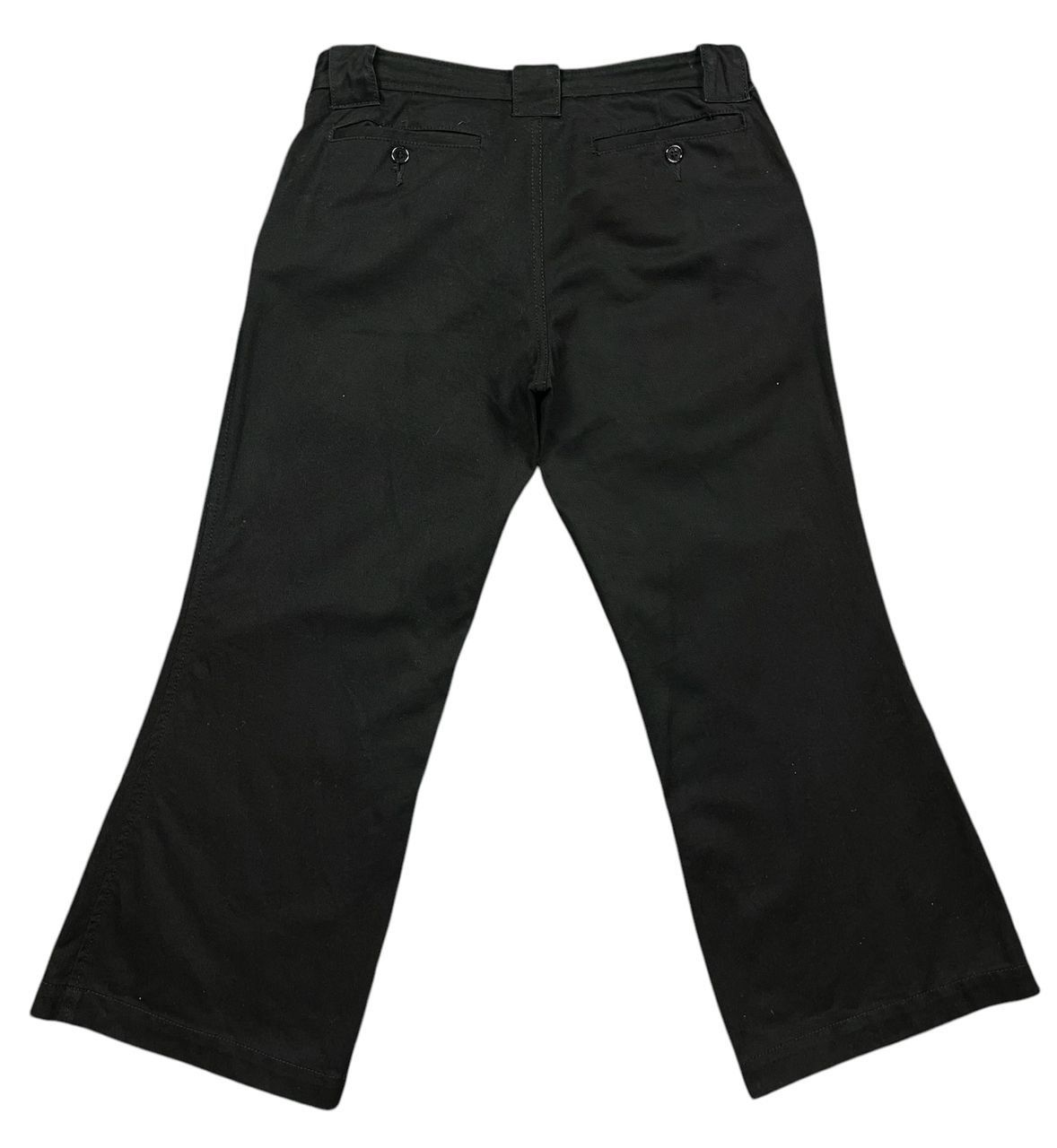 Designer × Japanese Brand × Tricot Comme des Garcons AD2002 Tricot Comme Des Garcons Cropped Wide Leg Pant Size 30" / US 8 / IT 44 - 8 Thumbnail
