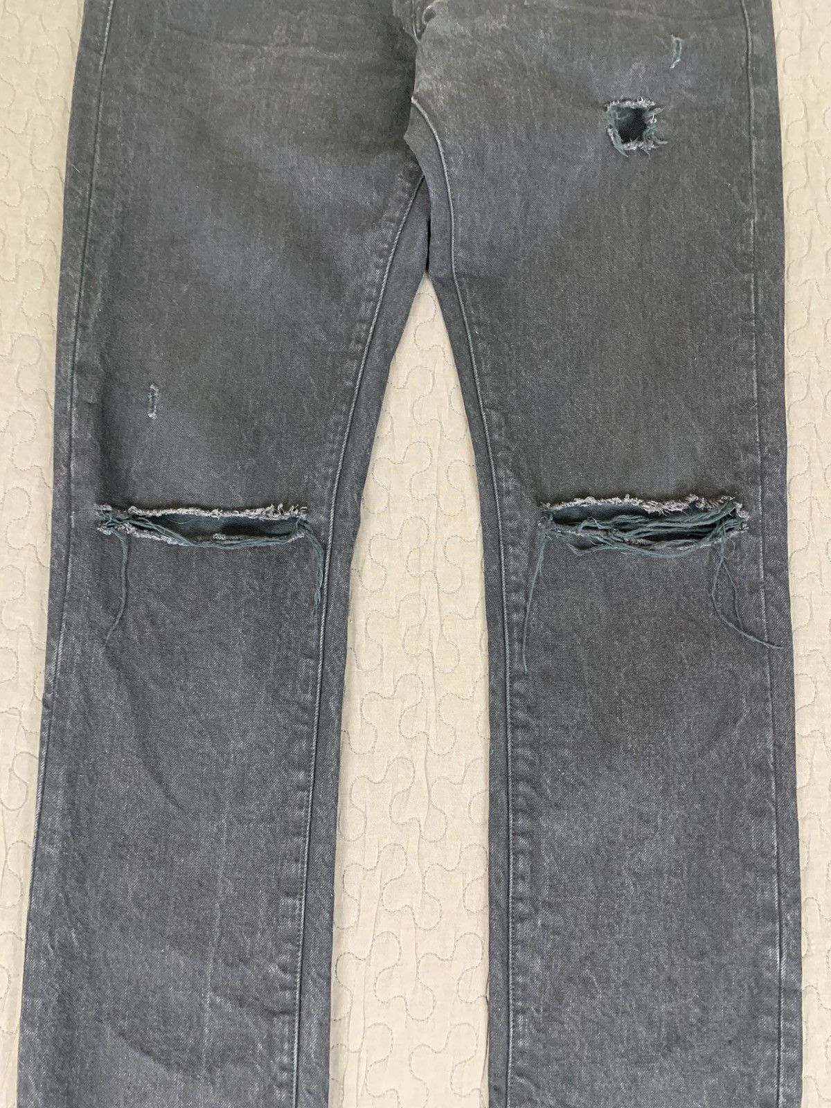 Denim & Supply Ralph Lauren × Ralph Lauren Denim & Supply Ralph Lauren Distressed Denim Slim Jeans Size US 32 / EU 48 - 10 Thumbnail