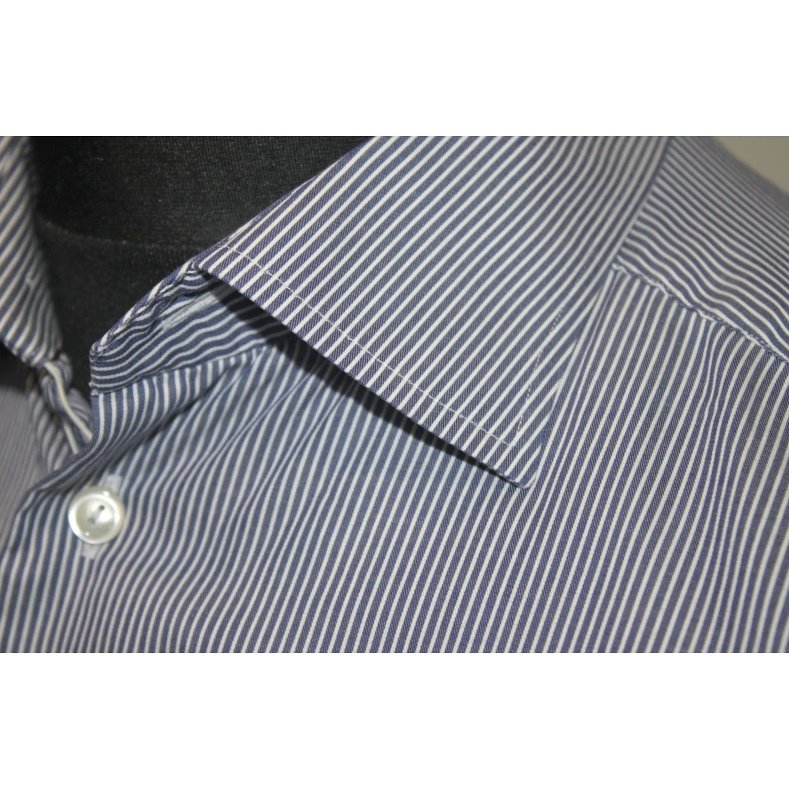 Eton Eton Shirt Mens 43 17 Grey Regular Size 43 17 Grey Shirt Mens Eton 43 17 Grey Regular Mens Shirt Size US XL / EU 56 / 4 - 3 Thumbnail