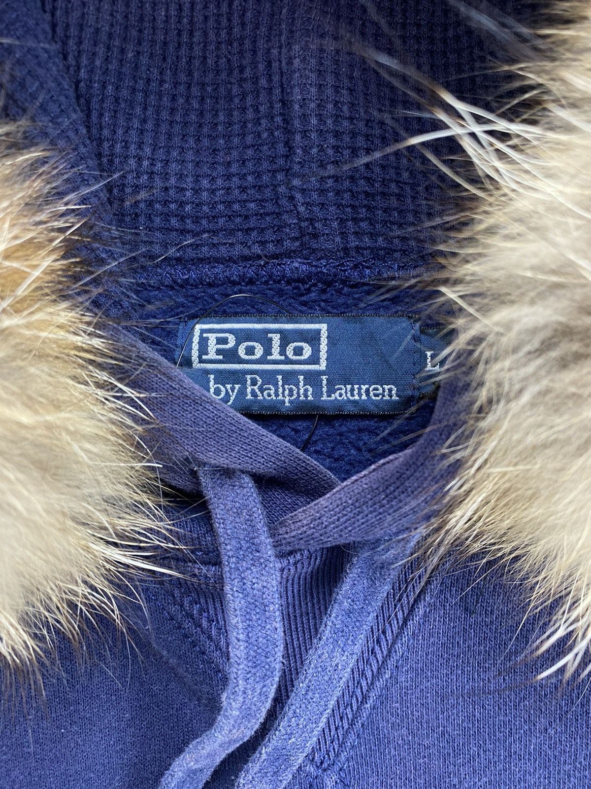 Polo Ralph Lauren Faded Polo Ralph Lauren Fur ZipHoodie IfSixWasNine LGB Style Size US L / EU 52-54 / 3 - 5 Thumbnail