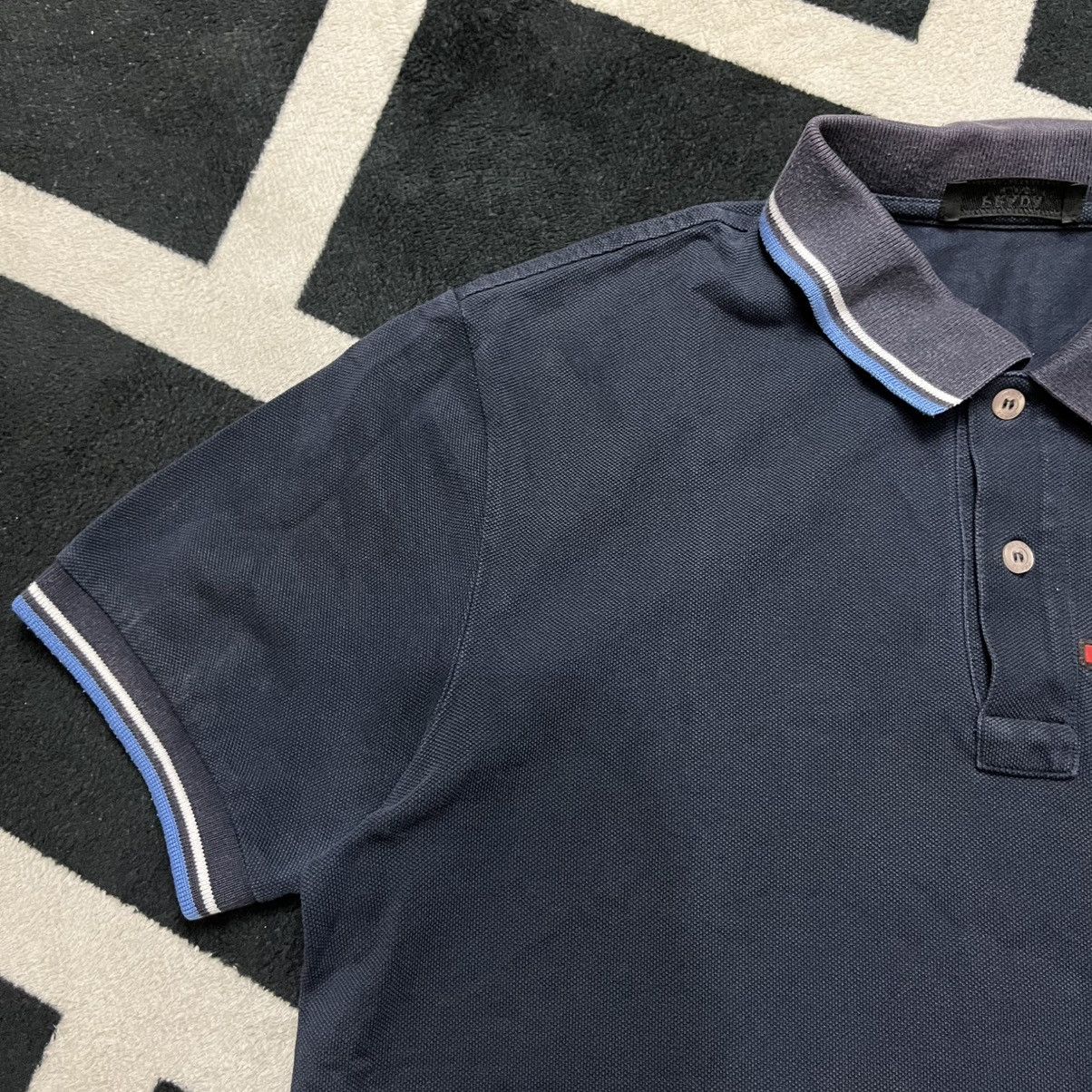 Prada Vintage Prada Red Tab Polo Shirt Size US M / EU 48-50 / 2 - 3 Thumbnail