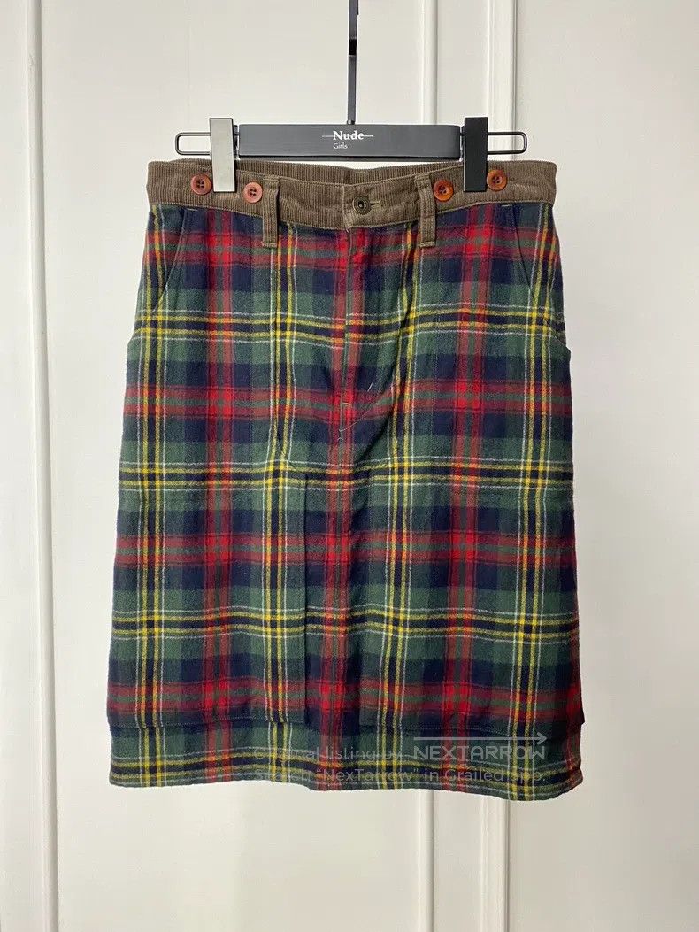 Junya Watanabe Junya Watanabe size S Plaid Skirt Size 25" / US 0 / IT 36 - 1 Thumbnail