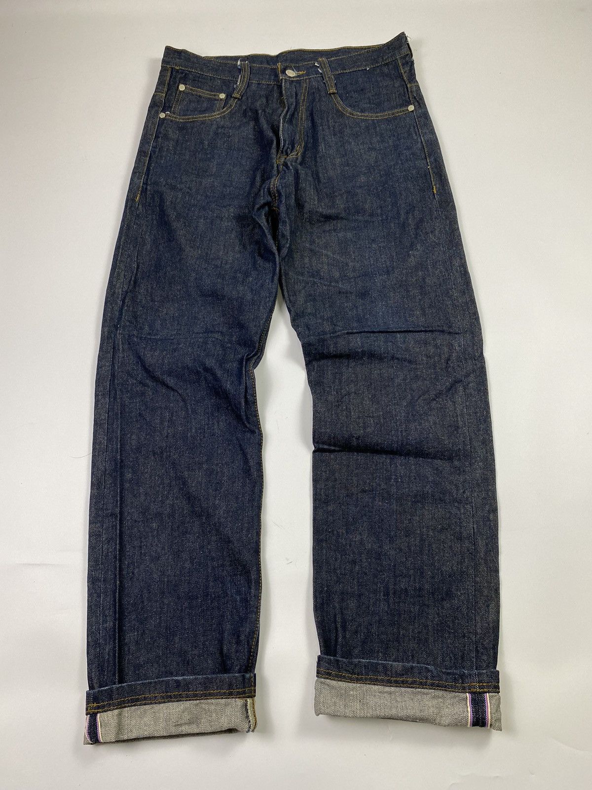 Japanese Brand japanese brand selvedge topaz jeans pant Size US 32 / EU 48 - 3 Thumbnail