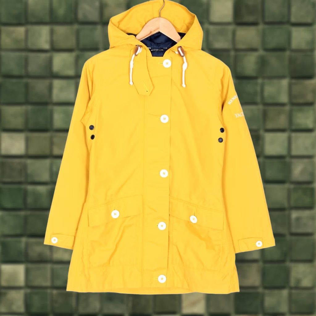 Henri Lloyd VINTAGE HENRI LLOYD Yachting Hooded Coat Jacket Women Size S MJ5690 Size S / US 4 / IT 40 - 1 Thumbnail
