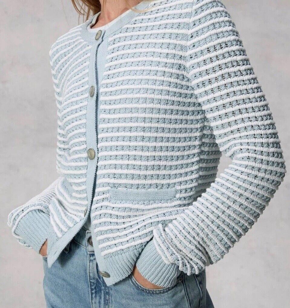 Rag & Bone Rag & Bone Womens Marlee Striped Cardigan Size Small Size S / US 4 / IT 40 - 2 Thumbnail