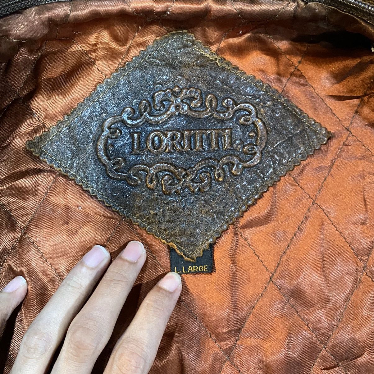 Vintage Vintage Loriti Leather Jacket Size US XL / EU 56 / 4 - 11 Thumbnail