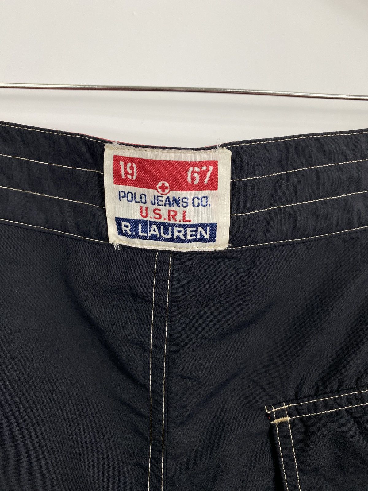 Polo Ralph Lauren 🇺🇸 Vintage Polo Ralph Lauren Nylon Shorts Casual Streetwear Size US 30 / EU 46 - 7 Thumbnail
