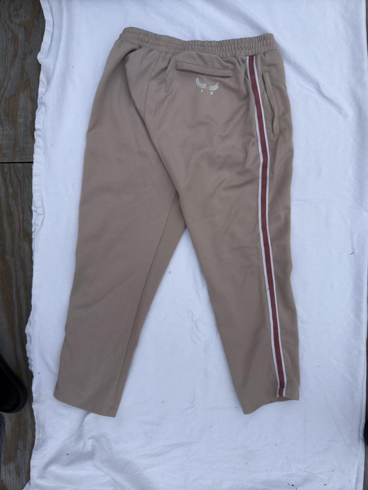 Kith × Vintage Kith tan and orange track pants Size US 32 / EU 48 - 4 Thumbnail