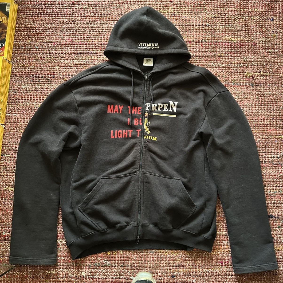 Vetements May the Bridges | Burn/Antwerp hoodie | Grailed