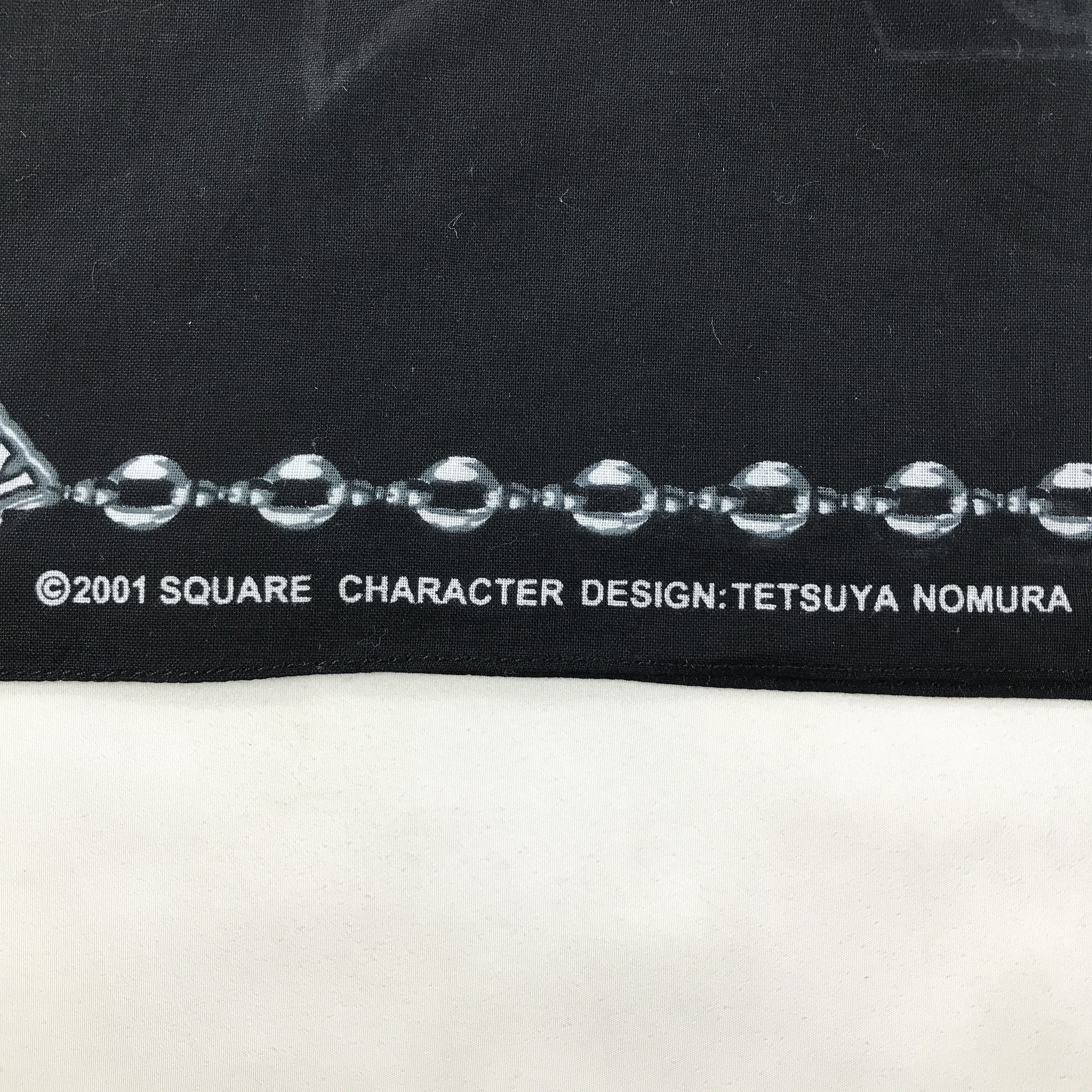 Anime × Vintage Final Fantasy Bandana / Handkerchief / Neckerchief -S1828 Size ONE SIZE - 3 Thumbnail