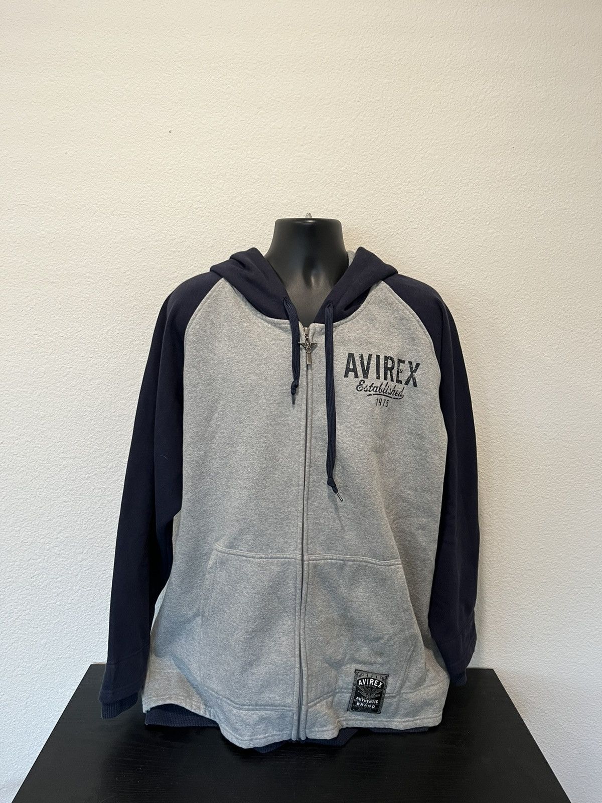 Avirex × Vintage Y2K avirex hip hop hoodie Size US XXL / EU 58 / 5 - 1 Thumbnail