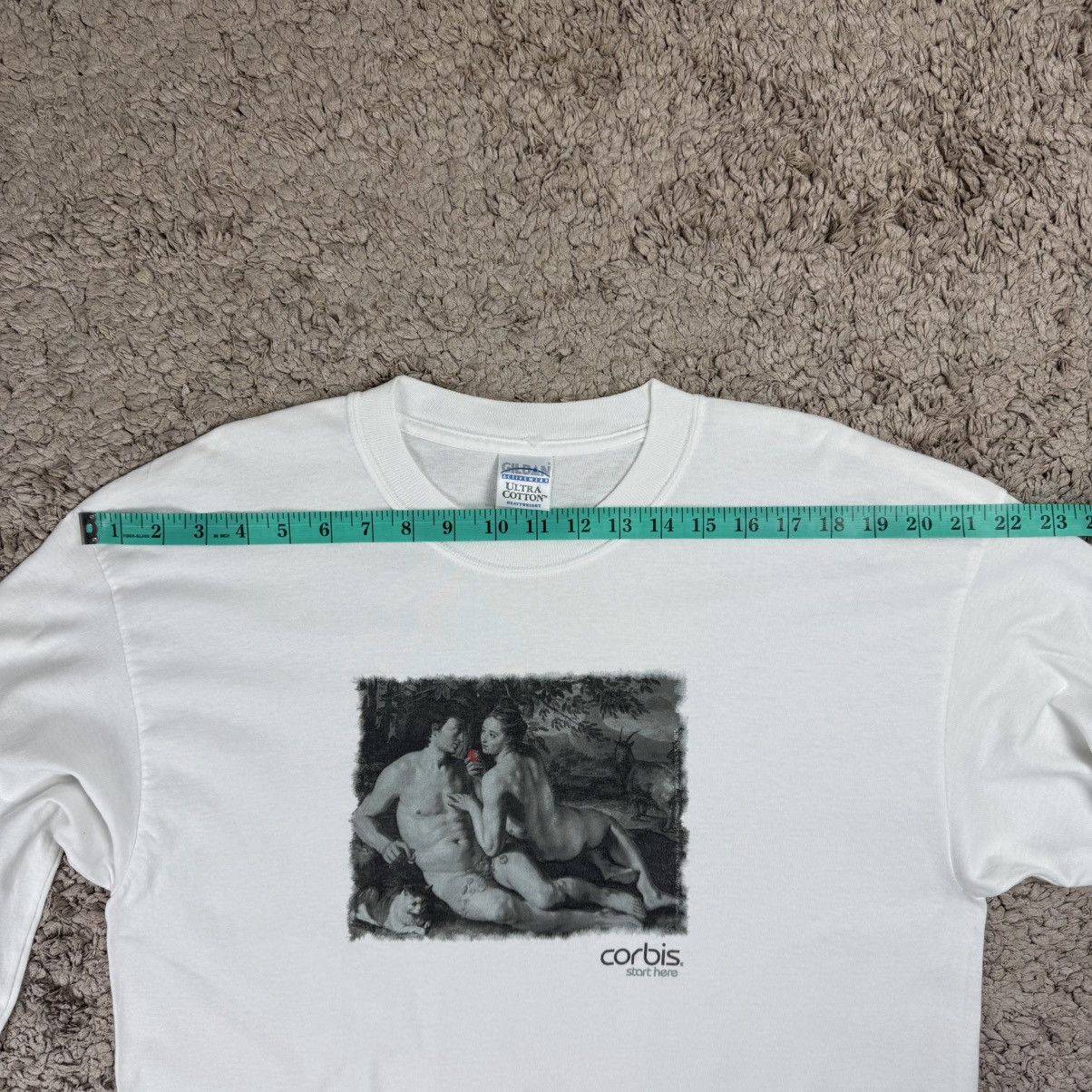Vintage Vintage Art The Fall of Man Graphic Photo T-shirt Size US L / EU 52-54 / 3 - 15 Thumbnail