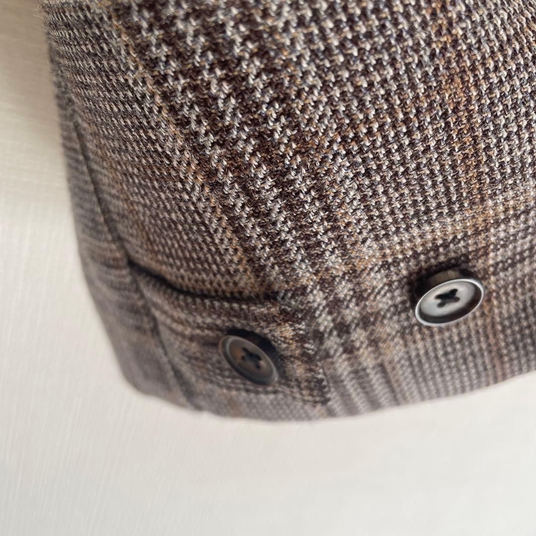 Auralee AURALEE DOUBLE-SIDED CHECK ZIP BLOUSON JACKET Gray 3 Size US S / EU 44-46 / 1 - 8 Thumbnail
