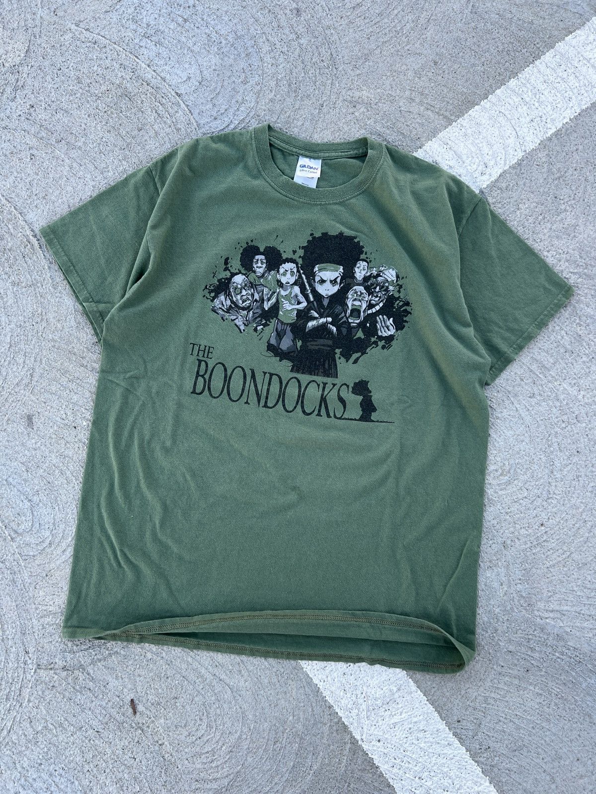 The Boondocks Vintage RARE Anime Tee, image size:1200x1600