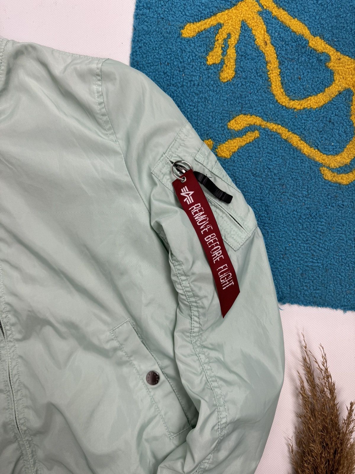 Alpha Industries Alpha Industries Y2K Flowers Bomber Jacket Size S / US 4 / IT 40 - 9 Thumbnail