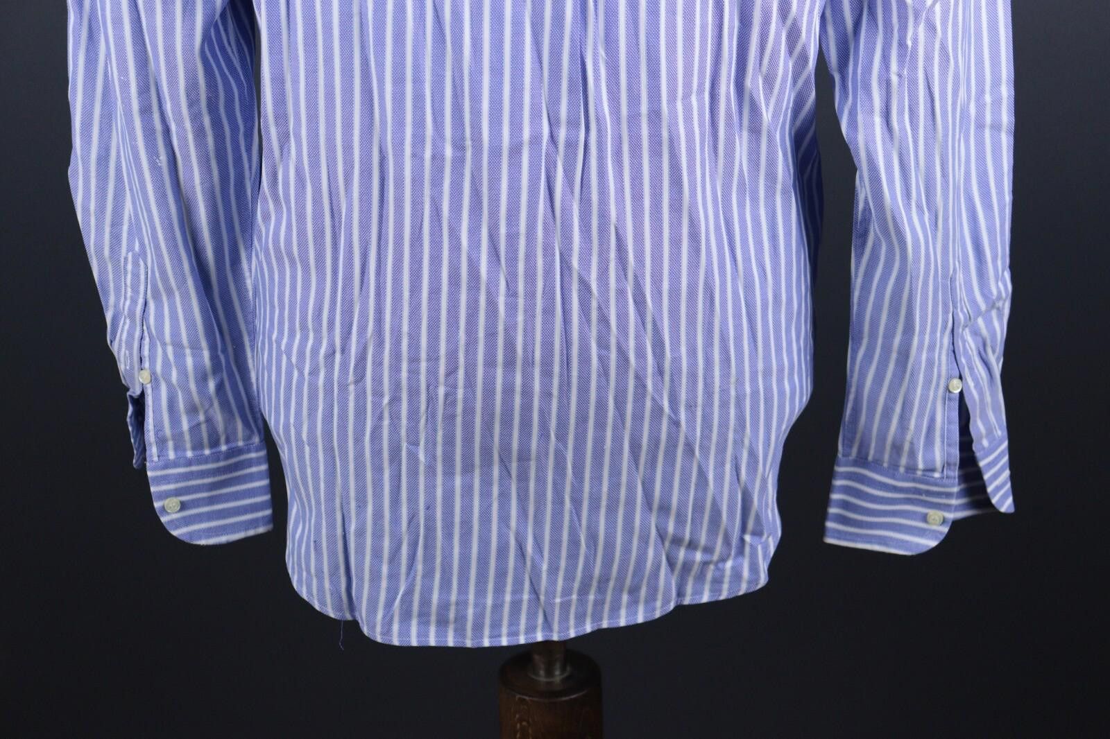 Designer Boggi Milano Fine Italian Fabric Oxford Shirt Size 41 / 16 Size US M / EU 48-50 / 2 - 10 Thumbnail