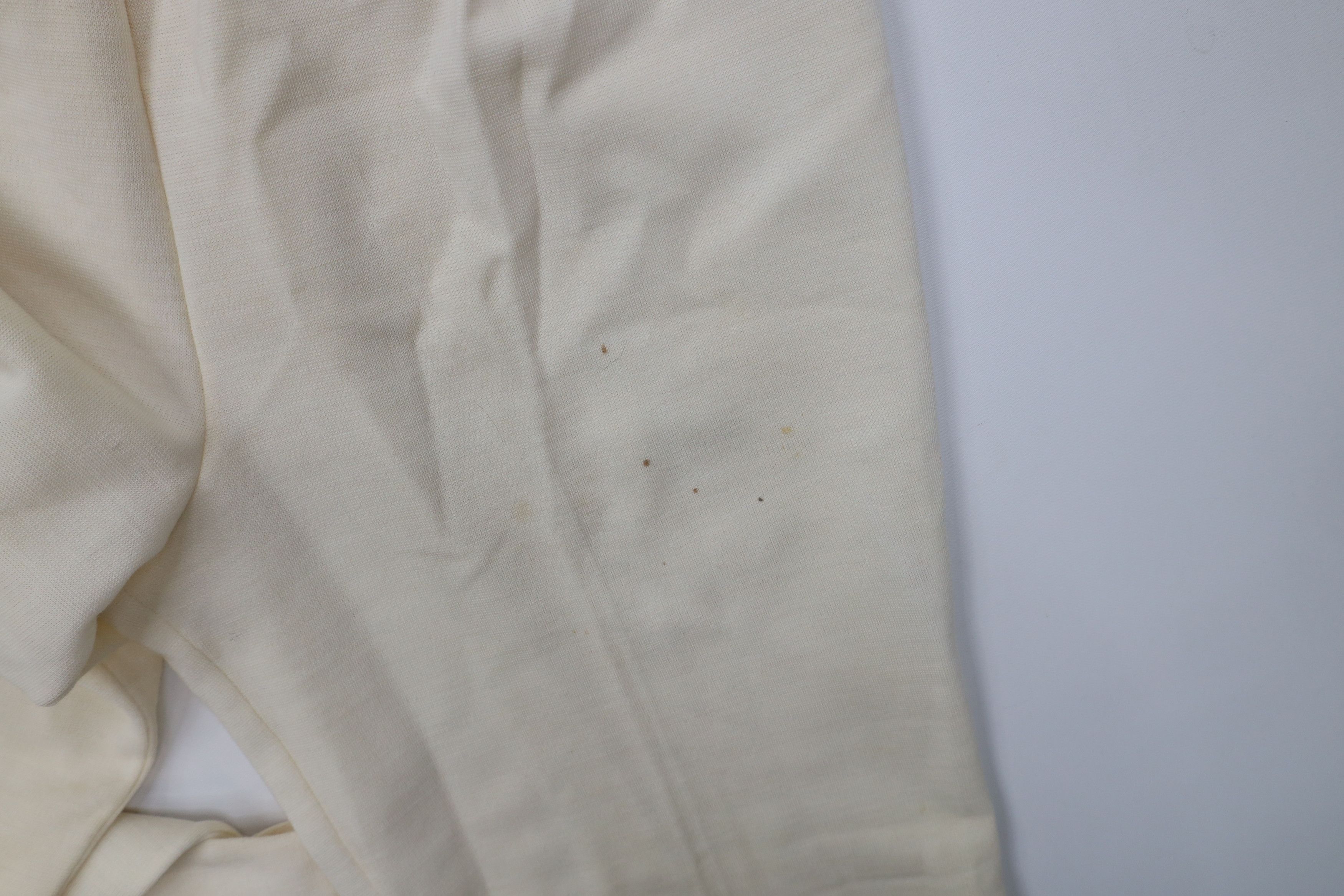 Vintage Vintage 70s Streetwear Wool Bell Bottoms Pants Cream USA Size 36" / US 14 / IT 50 - 7 Thumbnail