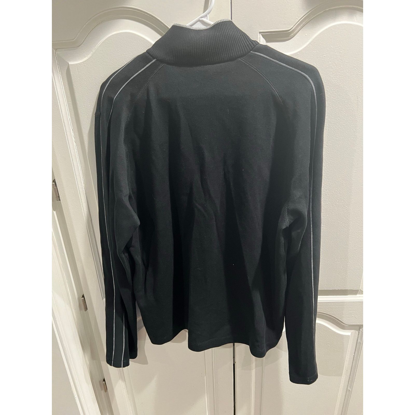 Hugo Boss Hugo Boss Black 1/4 Zip Pullover Sweatshirt Men’s L Regular Size US L / EU 52-54 / 3 - 5 Thumbnail