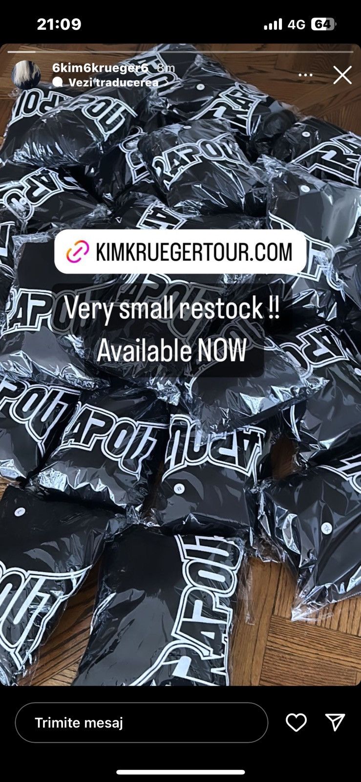 Destroy Lonely × Kim Krueger kim krueger trapout tee Size US M / EU 48-50 / 2 - 10 Thumbnail
