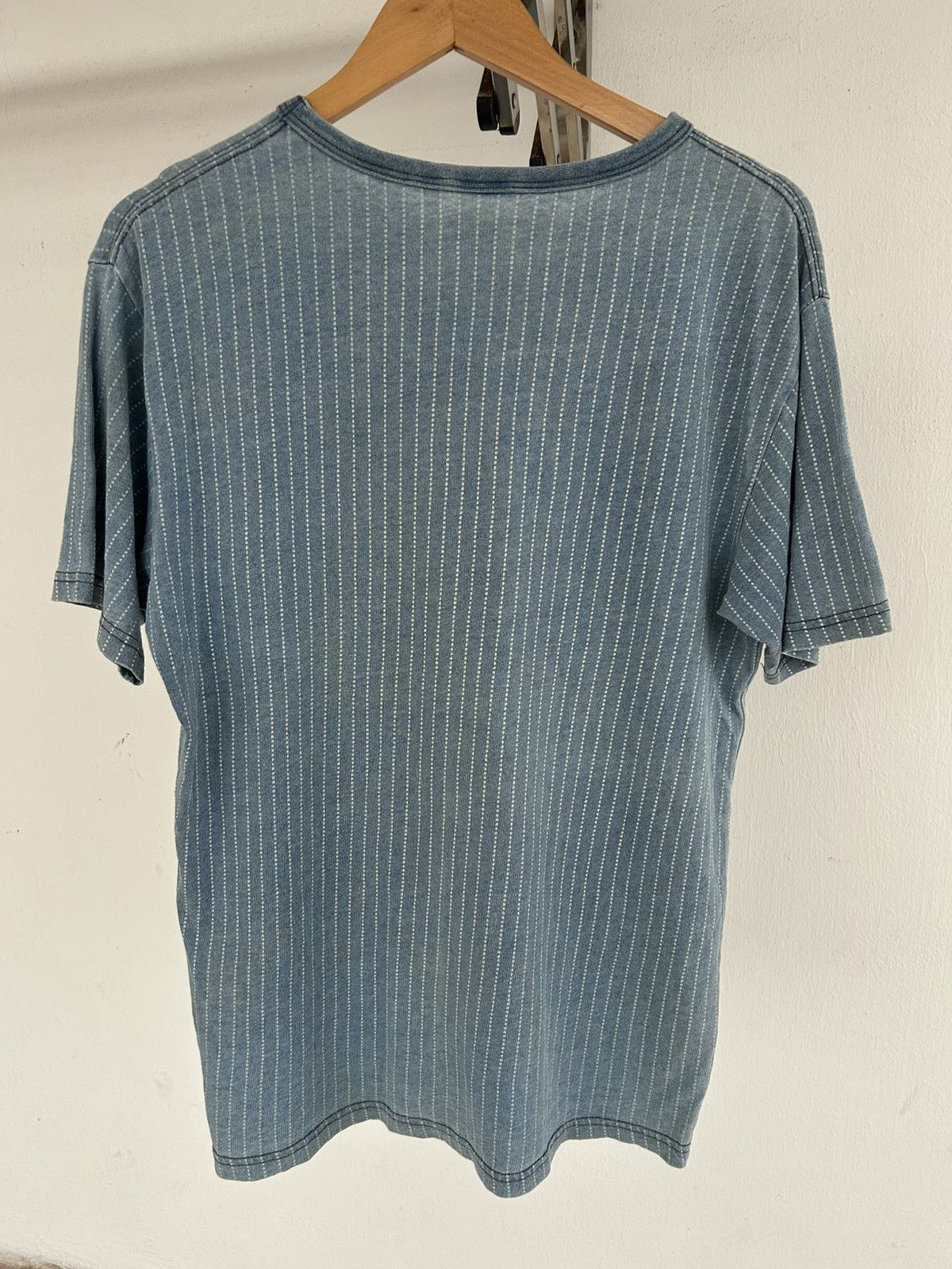 Schott Schott Pocket Tee Blue Size US M / EU 48-50 / 2 - 2 Thumbnail