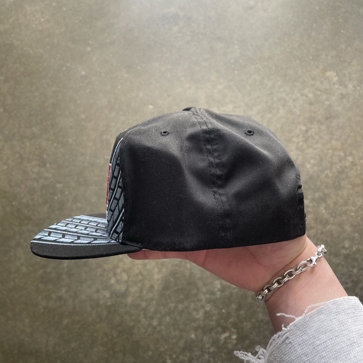 Budweiser × Vintage Vintage 90s Bud Racing Budweiser Snapback Hat Black Nascar Size ONE SIZE - 5 Thumbnail