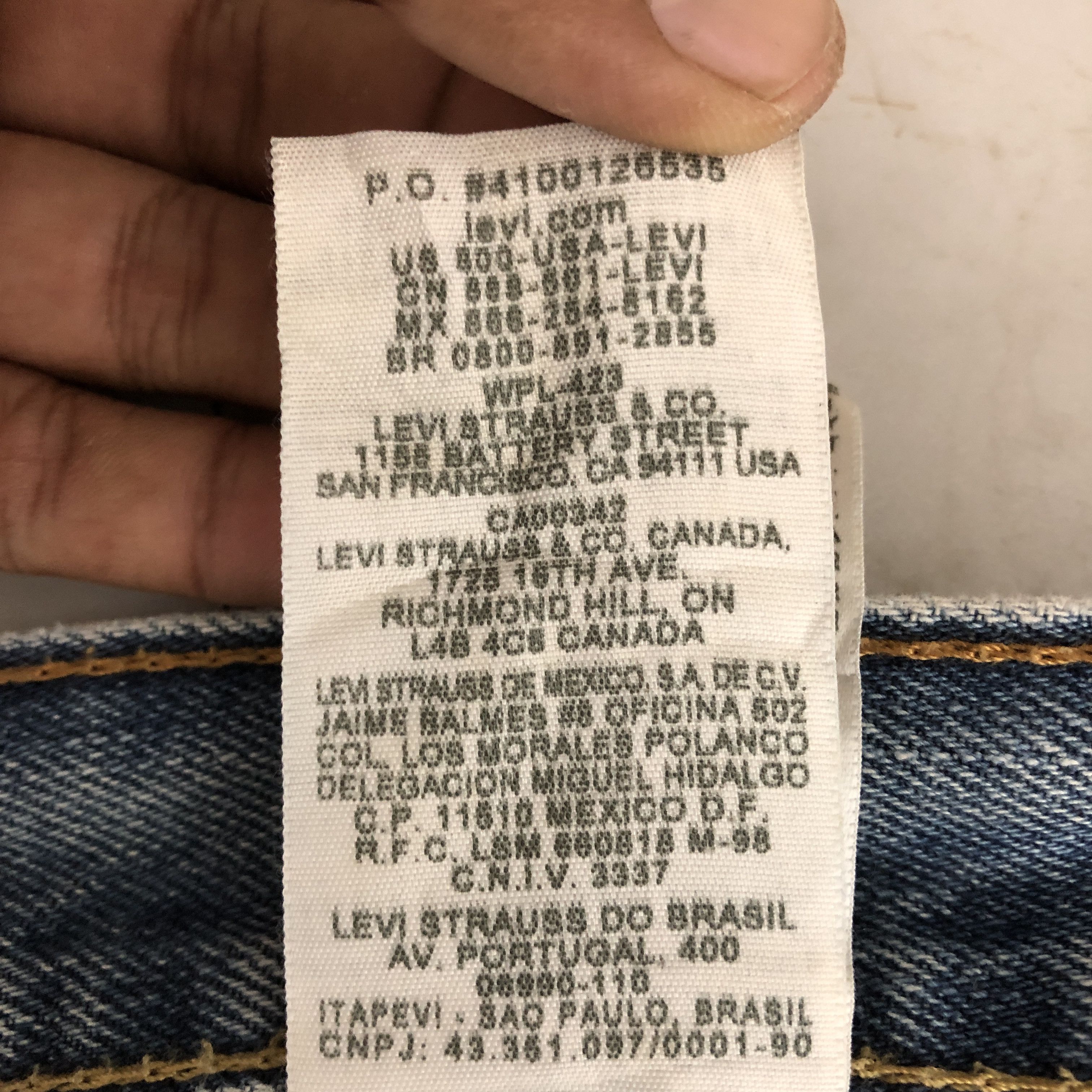 Levi's × Vintage Vintage Levis 505 Jeans Rusty Levi's Faded Light Wash Denim Size US 38 / EU 54 - 10 Thumbnail