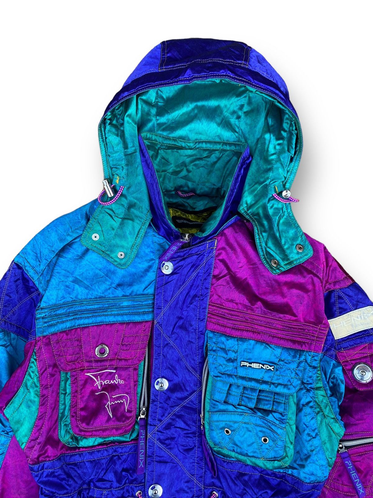 Phenix × Vintage Vintage Phenix Ski Jacket Multicolour. #C7 Size US M / EU 48-50 / 2 - 4 Thumbnail