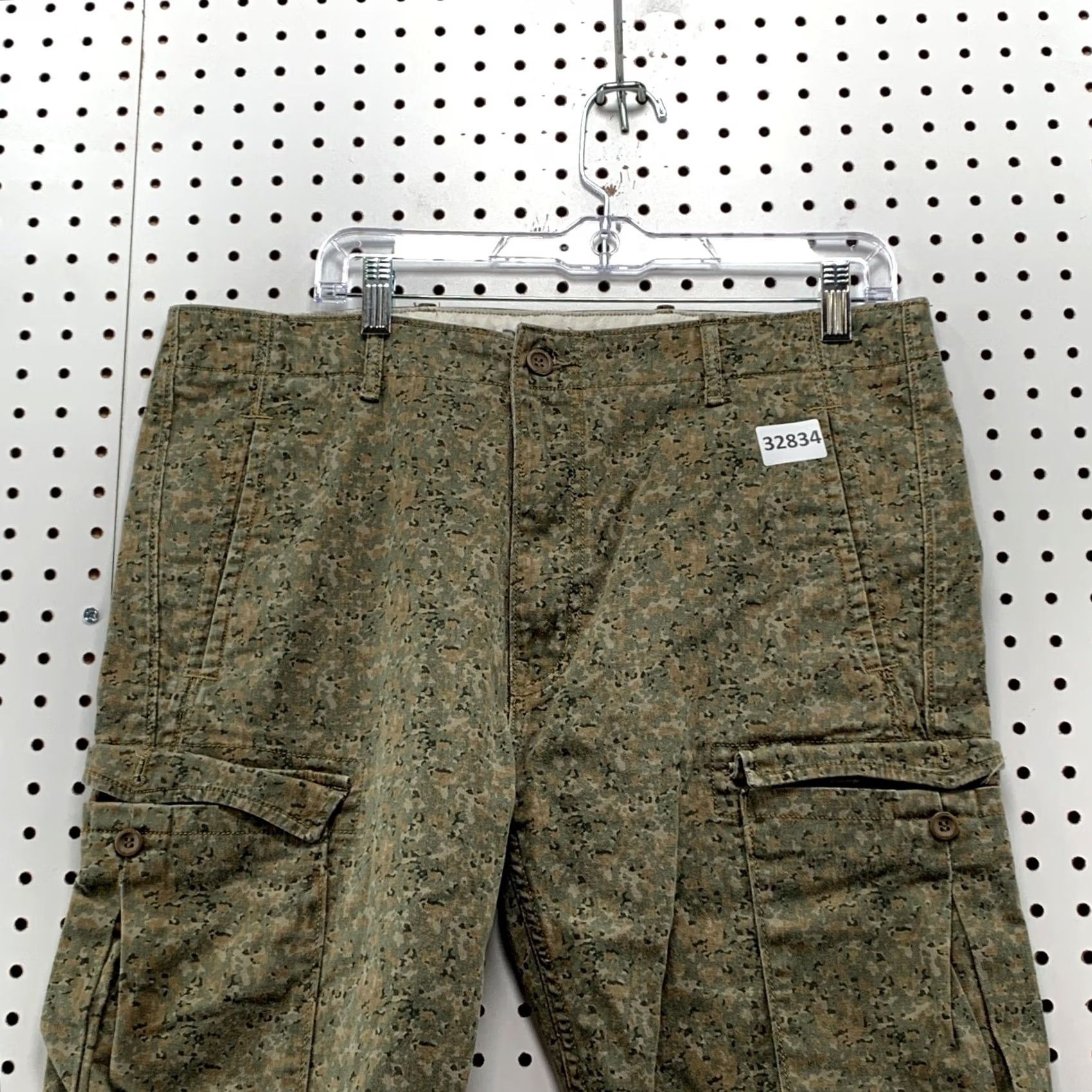 Levi's Levi's Military Cargo Pants Mens 34x28 Green Camouflage Army Casual Size US 34 / EU 50 - 3 Thumbnail