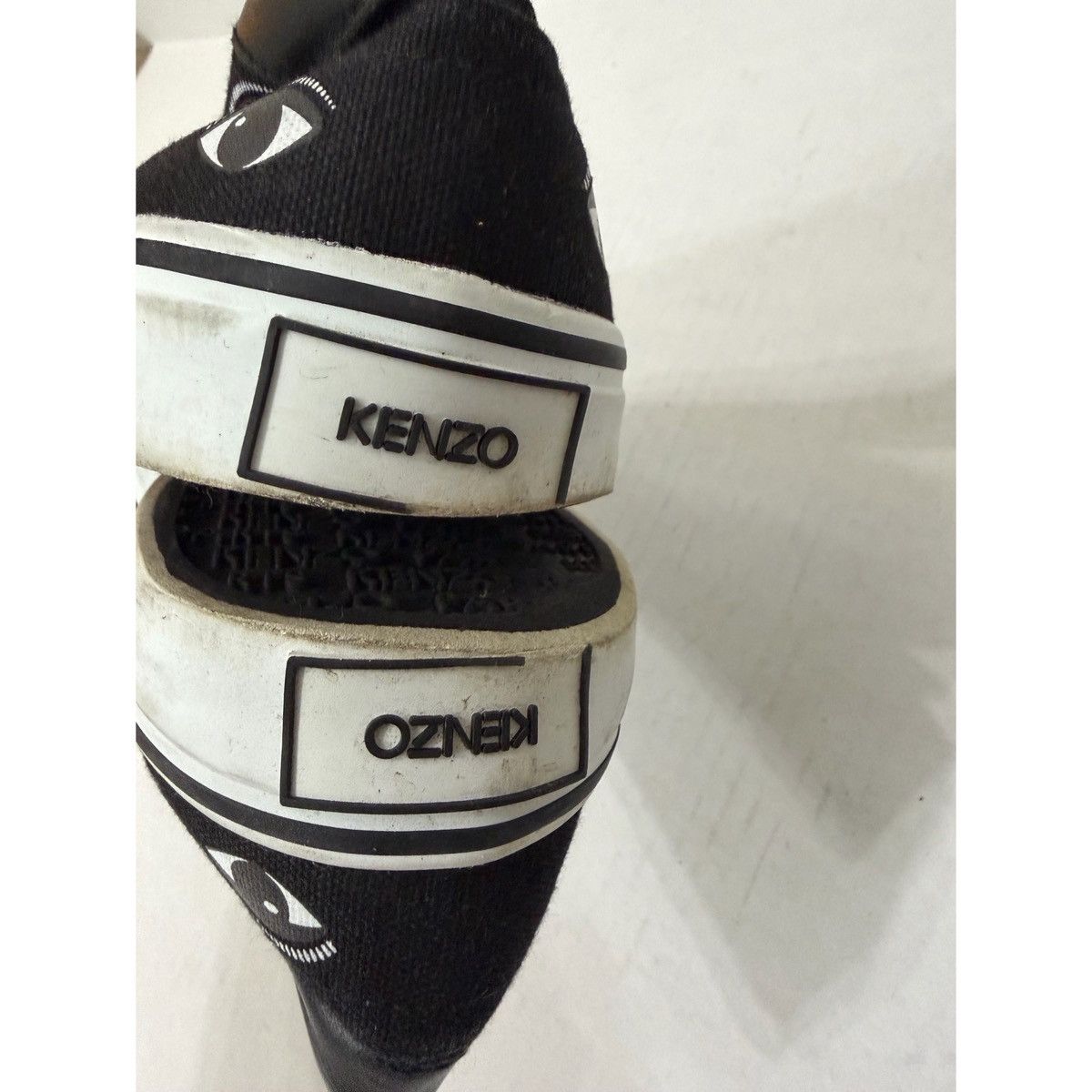 Kenzo KENZO EYE 👁️ BLACK SLIP ON SNEAKERS Size US 9 / EU 42 - 12 Thumbnail