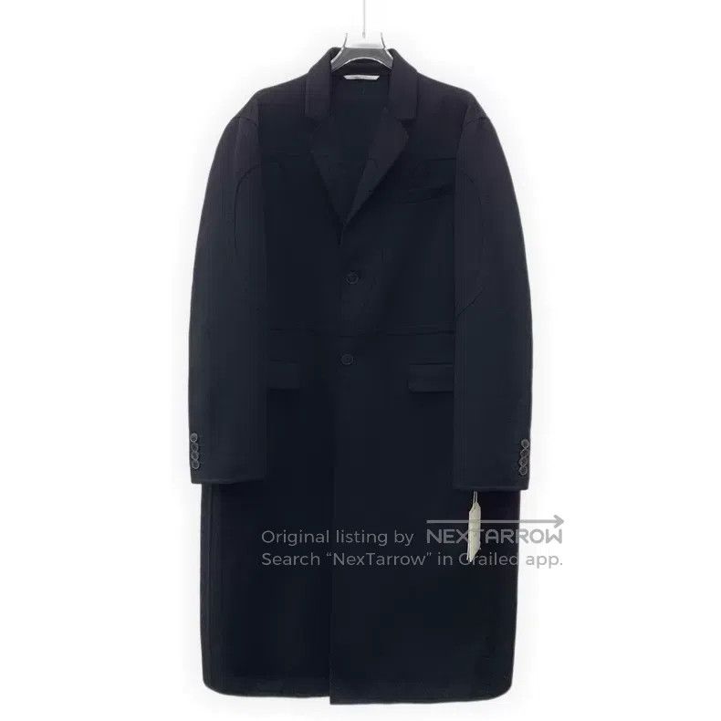 Valentino Valentino Black sheep wool lapel single-breasted long-slee Size M / US 6-8 / IT 42-44 - 1 Thumbnail