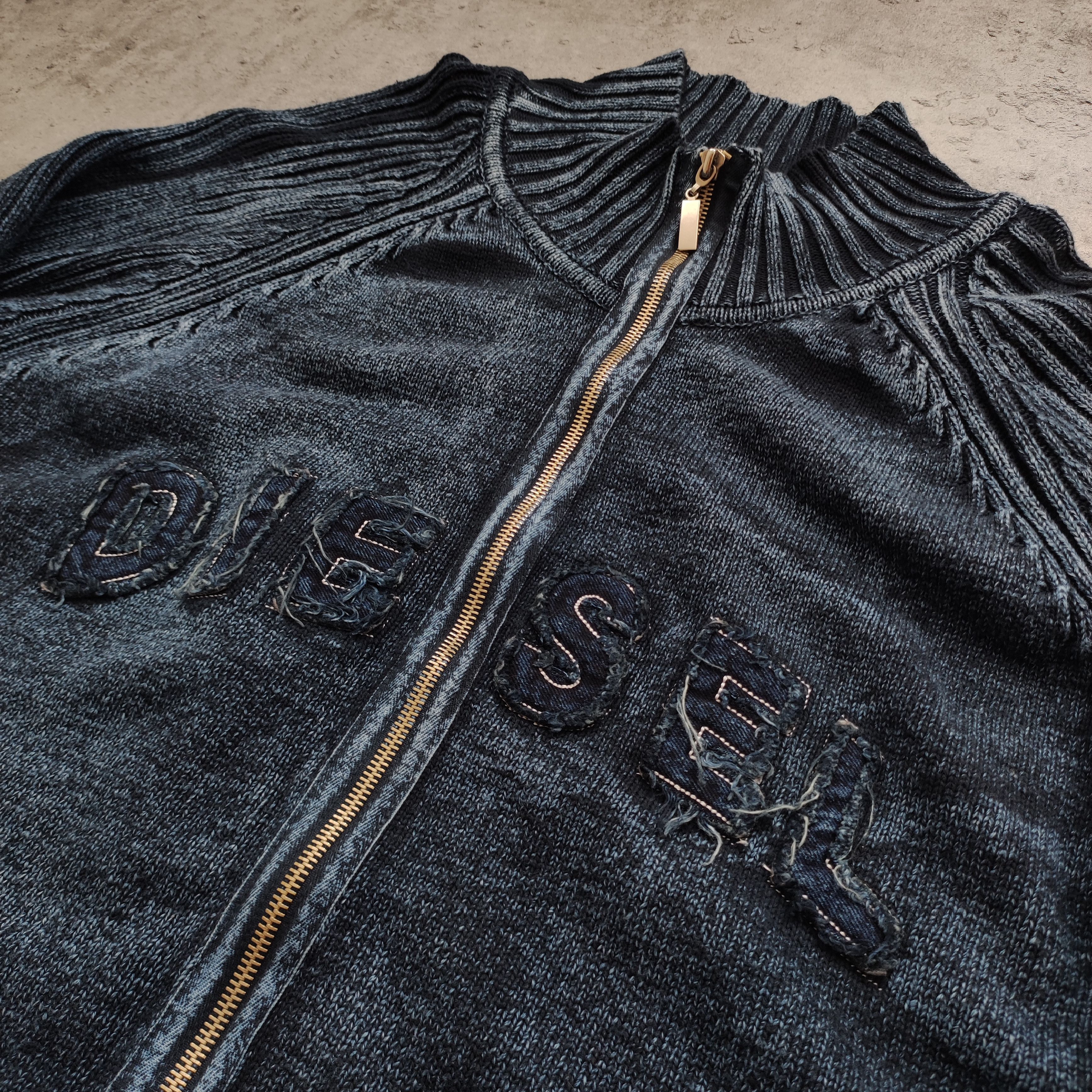 Diesel Vintage y2k Skate 00s Diesel Industry CO Zip Sweater Size US XXL / EU 58 / 5 - 6 Thumbnail