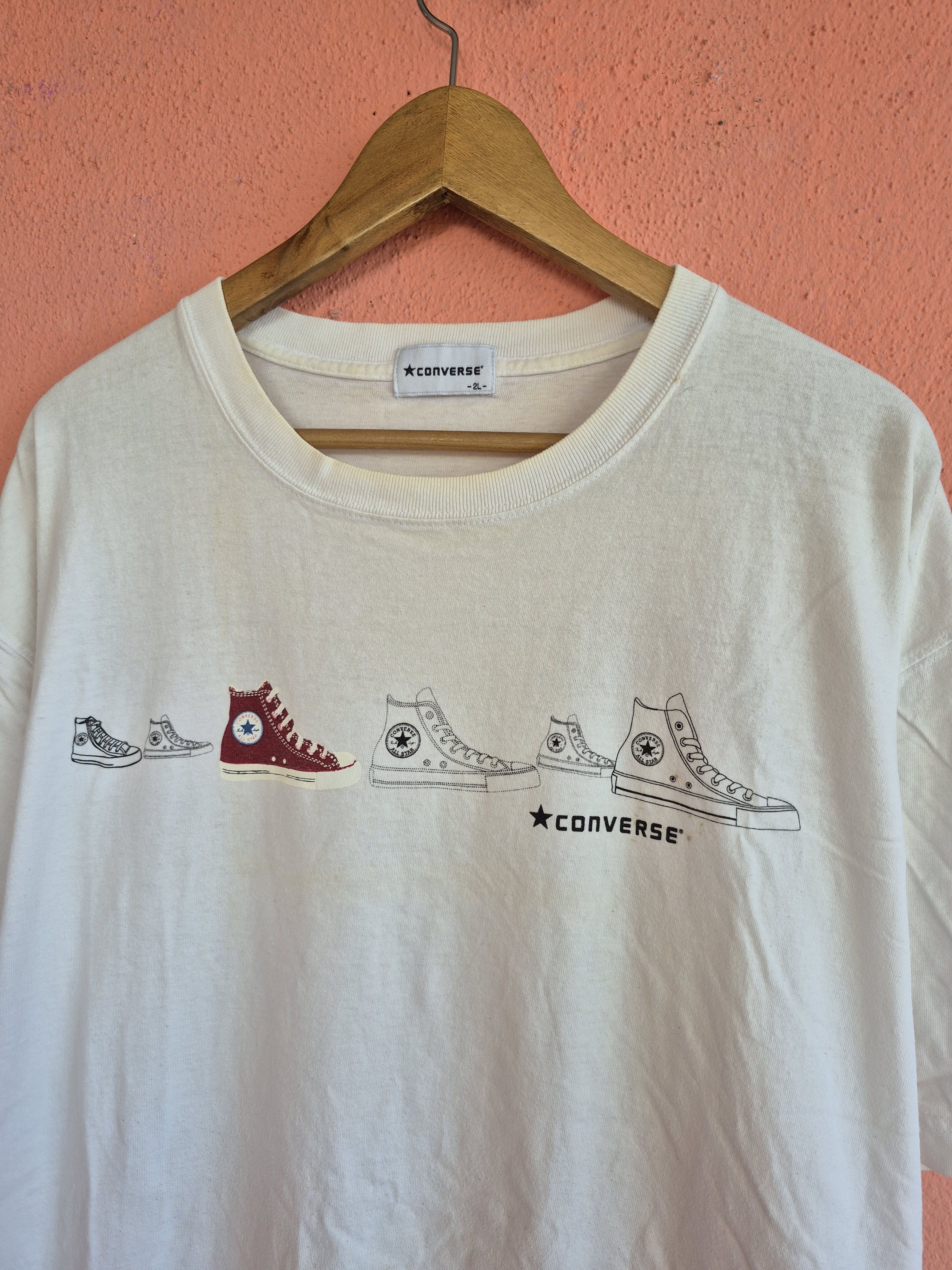Converse 🔥 Converse All Star Chuck Taylor Tee Size US XL / EU 56 / 4 - 2 Thumbnail