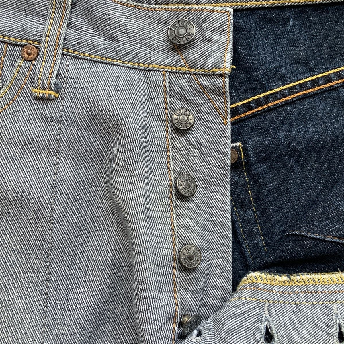 Evisu SALE!! 🤝🏼 EVISU SEAGUL INSIDE OUT SELVEDGE JEANS Size US 31 - 11 Thumbnail