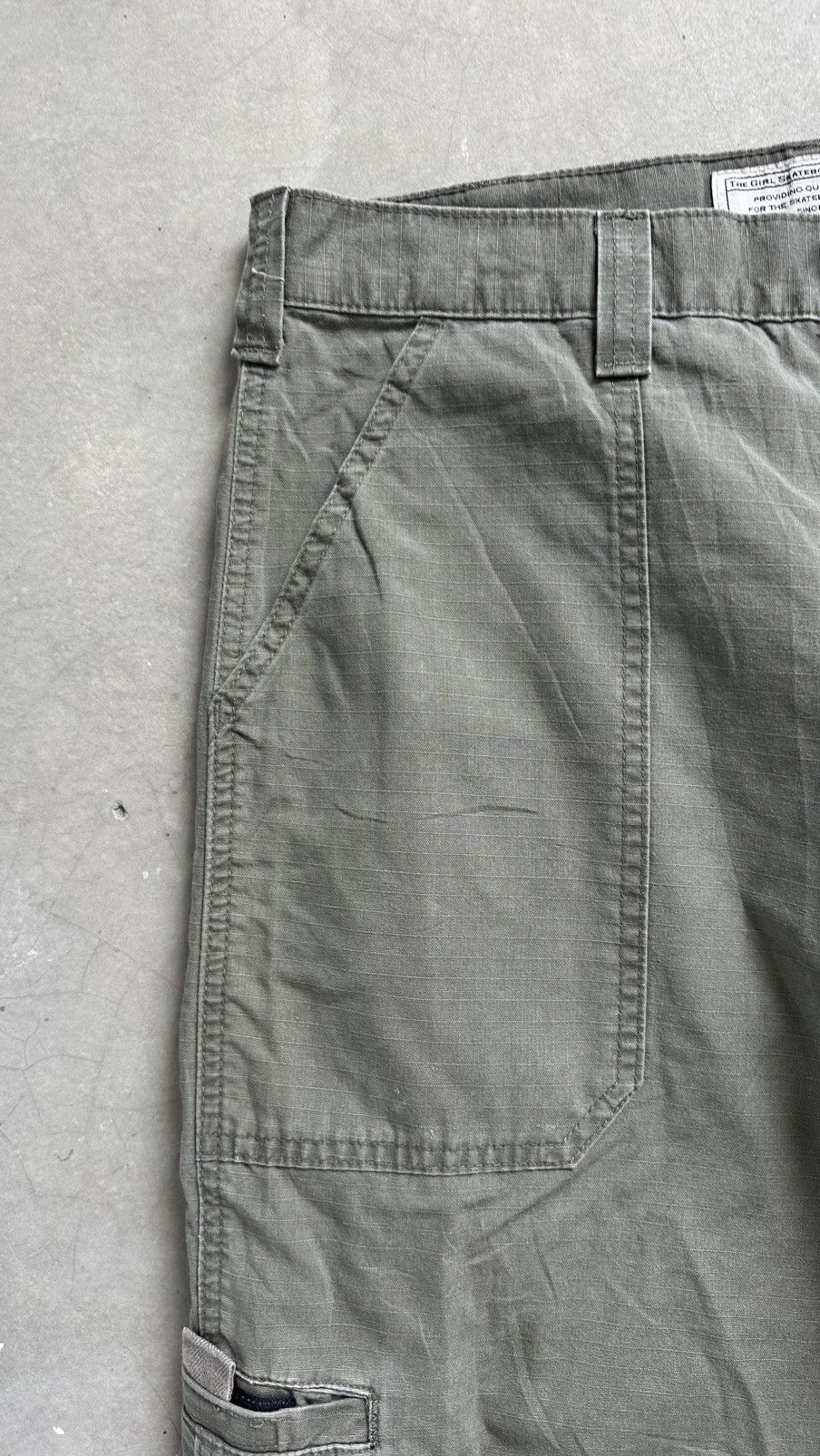 Girl Skateboards VINTAGD THE GIRL SKATEBOARD ARMY PANT Size US 32 / EU 48 - 4 Thumbnail