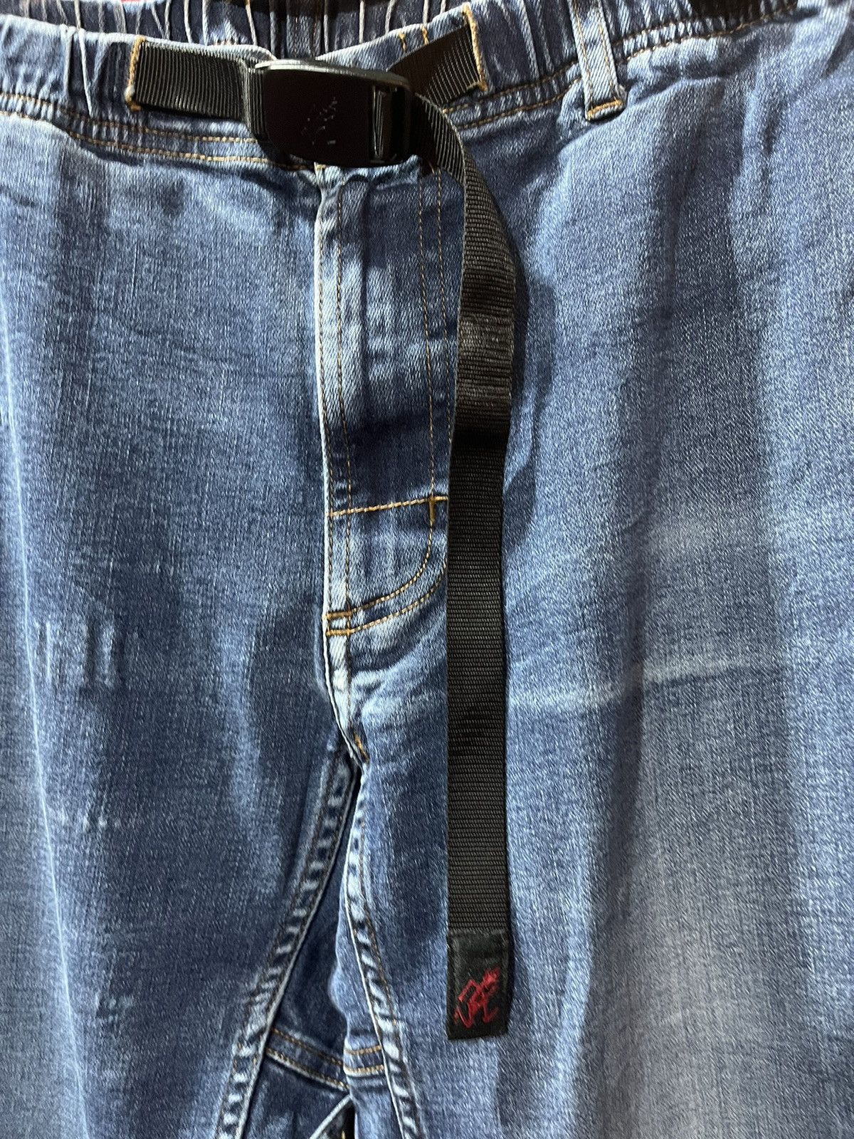 Gramicci Gramicci Regular Straight Blue Denim Camping Pant Logo Size US 32 / EU 48 - 3 Thumbnail