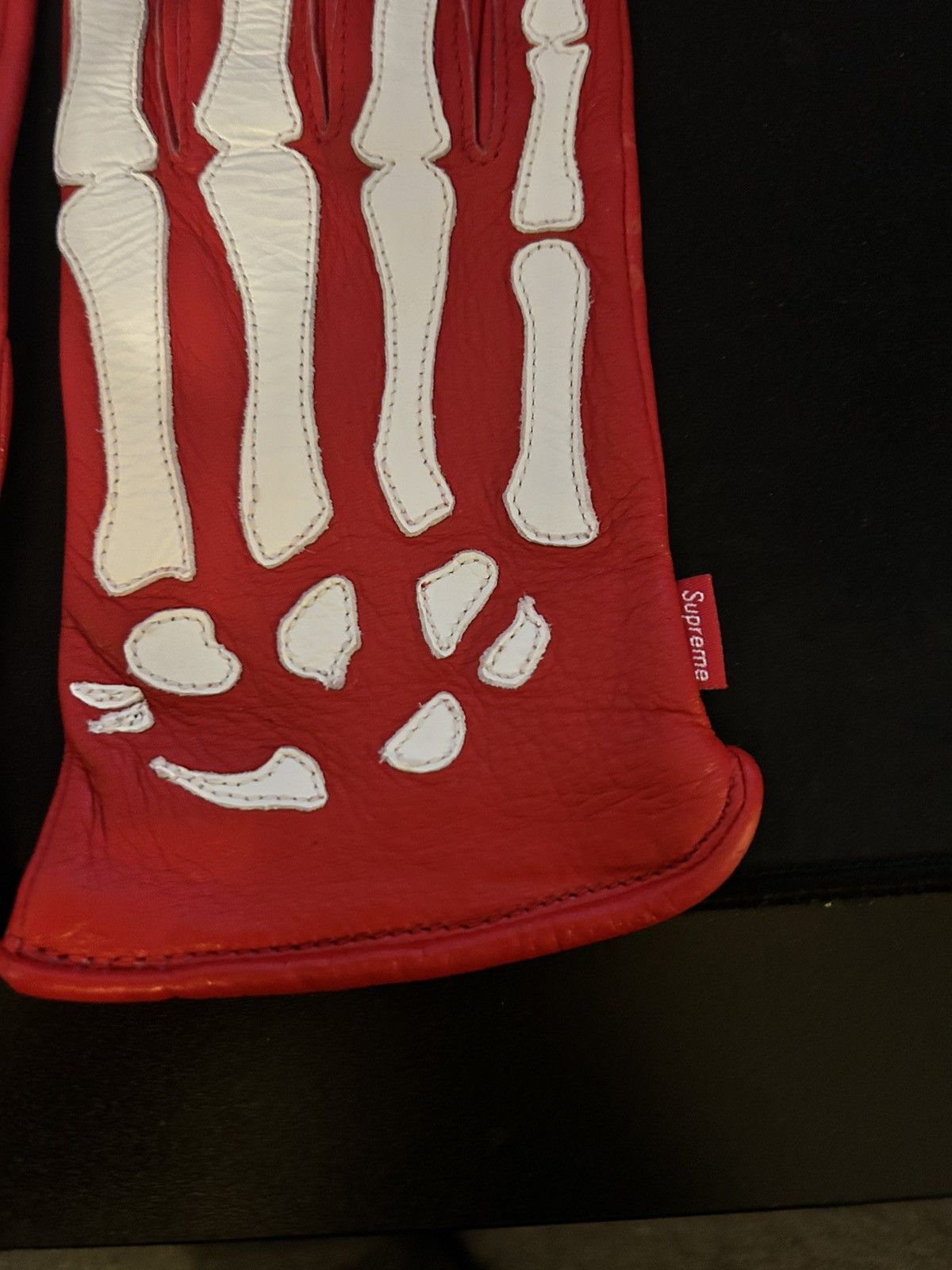 Supreme × Vanson Leathers Supreme x Vanson Leathers Xray Bones gloves Size ONE SIZE - 2 Thumbnail