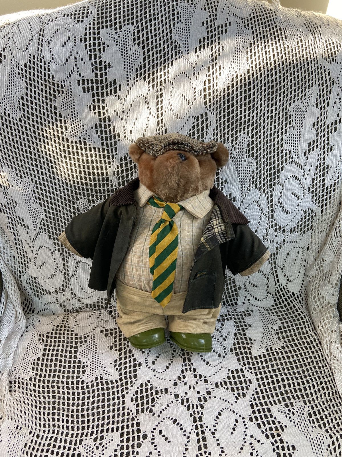 GabrielleDesigns社 Barbour テディベア Henry Barbour Gabrielle Designs Paddington Barbour Bear | Grailed